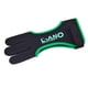 thumbnail image 2 of Guantes De Tiro Con Arco Guante De Cuero Con 3 Dedos Para Arco Compuesto Recurvo Negro M, 2 of 5
