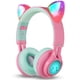thumbnail image 1 of Auriculares Bluetooth Riwbox CT-7 Cat Ear LED inalámbricos, 1 of 9