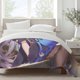 thumbnail image 2 of Genshin Impact Bedding Sets Bed Cartoon Duvet Cover Lightweight 3 Piece Bet Sets for Kids Boys Girls, 2 of 5