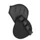 thumbnail image 3 of Guantes De Entrenamiento Para Pull Ups Protector De Palma De Mano Gimnasio Ejercicio Negro, 3 of 3