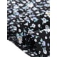 thumbnail image 5 of Agnes Orinda Blusa Floral de Talla Grande para Mujer con Cuello en V Plisado y Mangas 3/4 3X Negro, 5 of 6