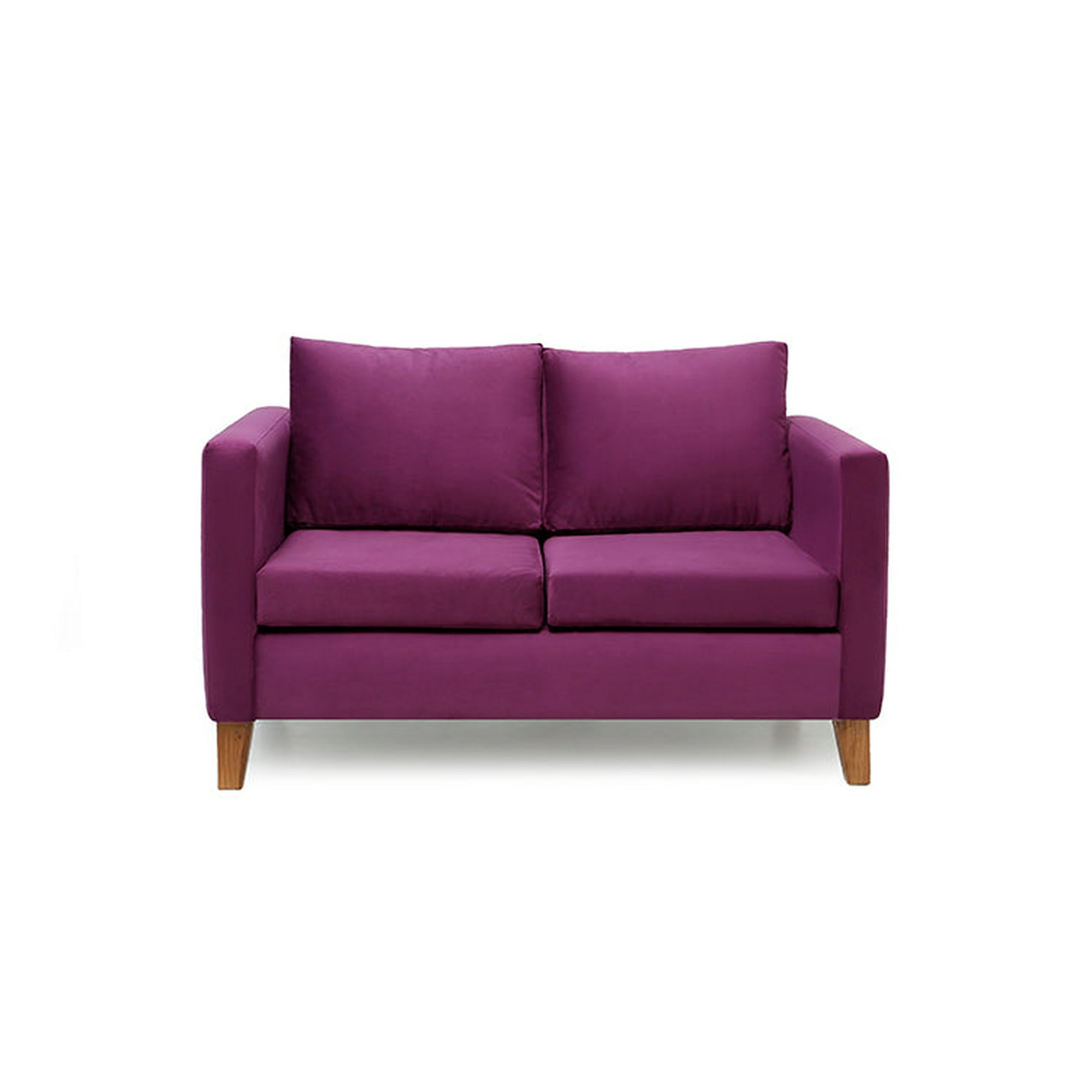 Barra Design - Sofá Mila 2c Felpa Morado