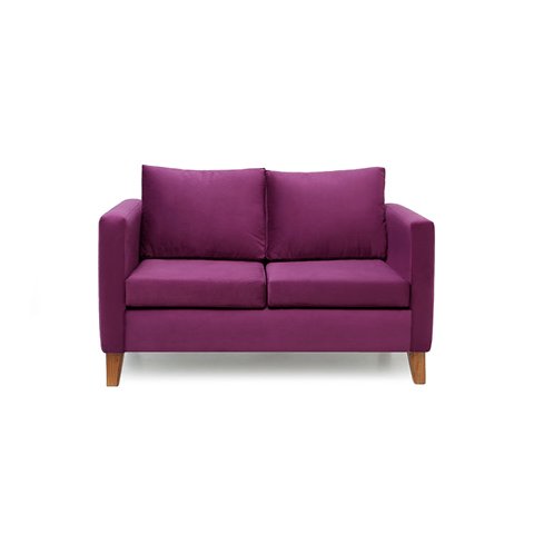 Barra Design - Sofá Mila 2C Felpa Morado