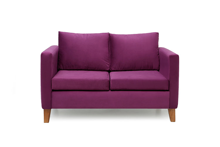 Barra Design - Sofá Mila 2C Felpa Morado
