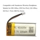 thumbnail image 5 of Batería de repuesto AOKES 220mAh para auriculares Sennheiser, 5 of 7