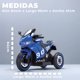 thumbnail image 3 of Moto Eléctrica Infantil 3 Ruedas Turbo 6v Gsx Azul, 3 of 4