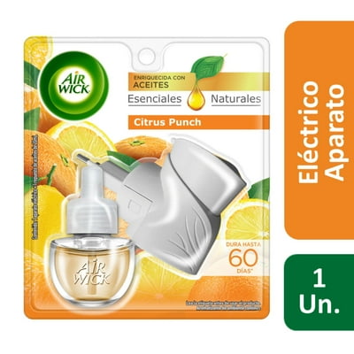 Kit Aromatizante Eléctico Citrus Aparato + Regarga 20 Ml Airwick