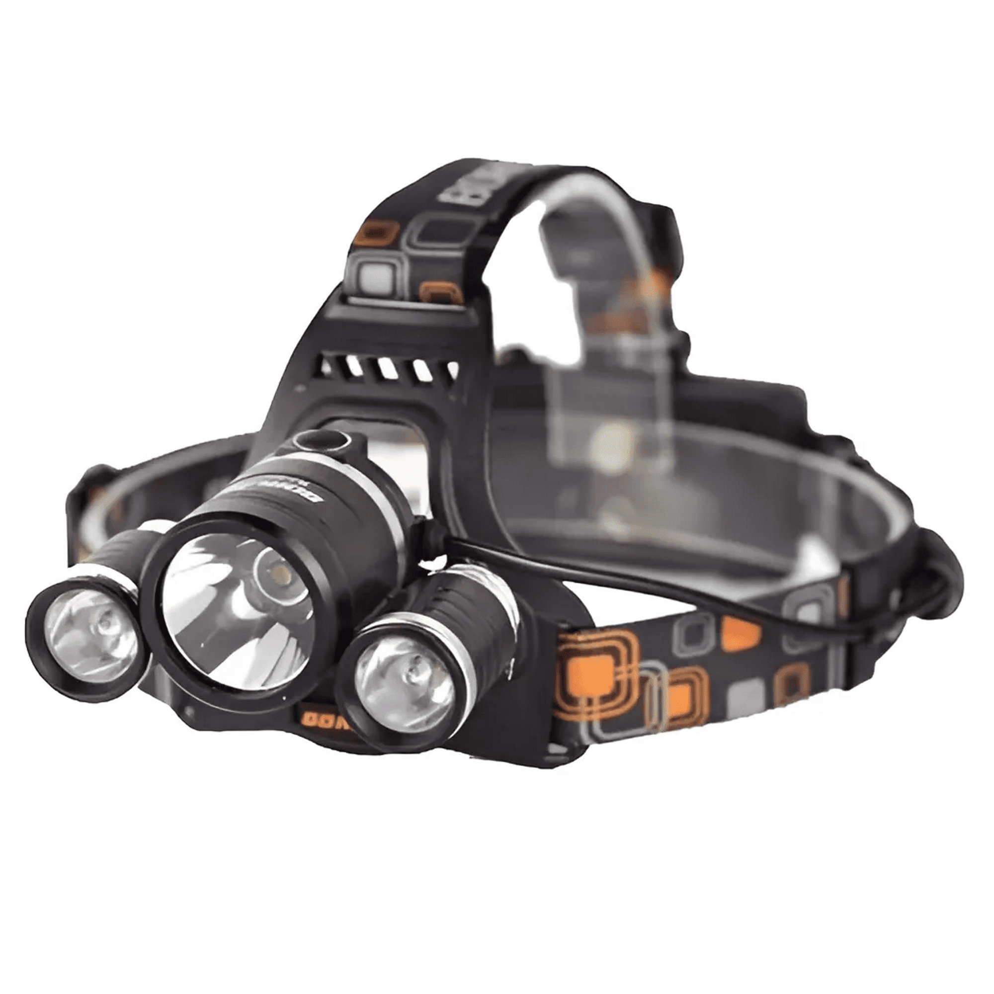 Genérico - Linterna Frontal 5000 Lúmenes Led Minero