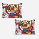 thumbnail image 2 of Aggretsuko 3-Piece Bedding Set For Kids Boys Girls Adult Cartoon Warm Cute Fashion Holiday Present Gift Bed Sheets, 2 of 5