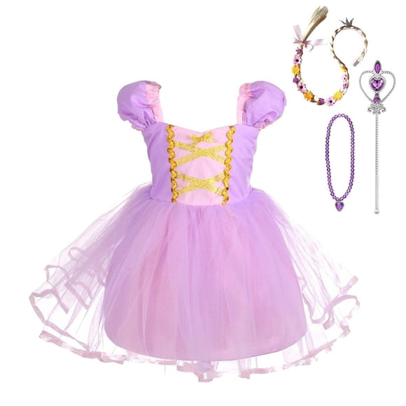 Disfraz de princesa Dressy Daisy para niñas, talla 6
