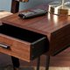 thumbnail image 2 of Mesa lateral Southern Enterprises Porten color nogal con puerto USB, 2 of 8