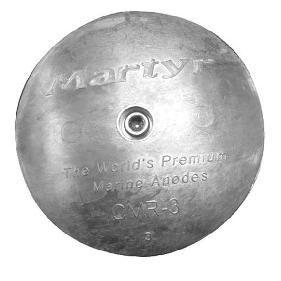 Ánodo de aluminio Martyr CMR03AL para timón y flap de trimado