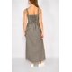 thumbnail image 3 of Vestido Largo Cuadros Javiera Negro negro XL, 3 of 4