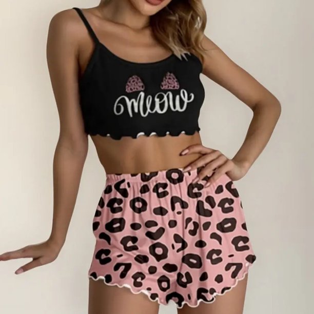 Pack 3 Pijamas Conjuntos Juvenil Mujer Diseños Modernos
