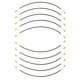 thumbnail image 5 of Tailgut De Repuesto De Nailon De 10 Piezas Para Piezas De Violonchelo 3/4 4/4, 5 of 5