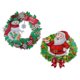 thumbnail image 3 of 2 Piezas De Corona De Navidad Con Pintura De Diamantes Por Número, Kit De Decoración Para Colgar En La Puerta, 3 of 5