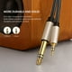 thumbnail image 2 of Cable De Audio Jack 3.5mm/Jack 6.3 Estereo M/M 5m Negro Ugreen Av127, 2 of 3