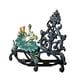 thumbnail image 1 of Soporte para manguera de jardín, montaje en pared, fácil de instalar, estante para manguera de jardín, decoración de pared, hierro fundido resistente 225x16x285cm, 1 of 5