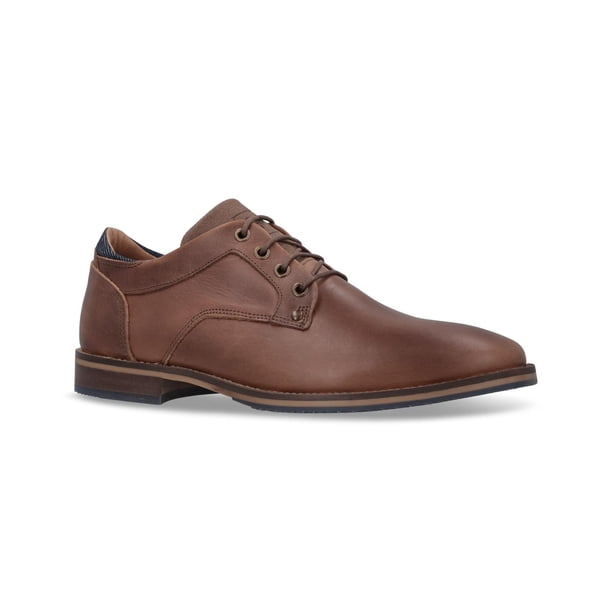 ZAPATOS HOMBRE CUERO Y TEXTIL DESK-0-13 marron claro 40