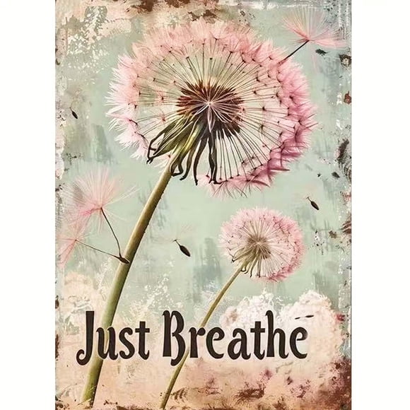 Kit de Arte de Diamantes GEMFAMILY 5D Just Breathe para Adultos