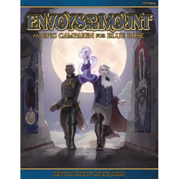 Libro Green Ronin Envoys to the Mount: Una campaña épica para Blue Rose