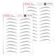 thumbnail image 1 of Tatuajes Temporales para Cejas Brows by Bossy Impermeables Pack de 2 en Gris Elegante, 1 of 7