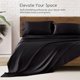 thumbnail image 5 of Juego de Ropa de Cama MR&HM Satín Full 4 Piezas Bolsillo Profundo 38 cm, 5 of 7