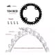 thumbnail image 4 of Juego Volante Plato Bielas 170mm Motor Bicicleta Mtb Negro, 4 of 7
