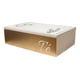 thumbnail image 1 of Caja De Té Mediana De Madera 6 Espacios Con Diseños Gold Beige, 1 of 3