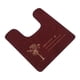 thumbnail image 1 of Alfombrilla Para Inodoro En Forma De U Antideslizante Absorbente Ultra Suave Lavable Rojo Oscuro, 1 of 5