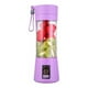 thumbnail image 2 of Batidora Licuadora Juguera Portátil Usb Recargable 400 Ml Violeta, 2 of 3