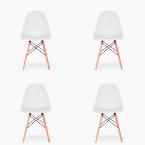 Form Design - Pack Eames Dsw X4 Blanco