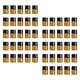 thumbnail image 1 of 50x Botellas De Vidrio Recargables Durable Mini Para Muestras De Fragancias 1ml Enchufe Combinado, 1 of 5