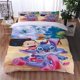 thumbnail image 1 of x1540 Bed Sheets Lilo Stitch Cartoon Love Child Duvet Cover Set HD Comforter Cover Bedclothes for Kids Bedding Sets Bedroom Decor 3-Piece Bedding Set (1 Duvet Cover + 2 Pillow Shams) nj1540, 1 of 5
