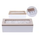 thumbnail image 1 of Caja De Té Mediana De Madera 3 Espacios Con Corazon Ramas blanco, 1 of 2