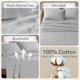 thumbnail image 3 of Sábanas de franela Sleep Philosophy True North Cal King Grey, 3 of 9