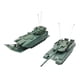 thumbnail image 3 of Carro con orugas a escala 2x1/72, modelo de carro con tanque, rompecabezas, tanque blindado, juguete para adultos y niños, exhibición de decoración de, 3 of 5