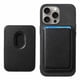 thumbnail image 5 of Funda de Cuero Magnética con Tarjetero para iPhone 15 Pro Cubierta Delgada Negro, 5 of 5