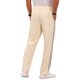 thumbnail image 3 of INSPIRE CHIC Pantalones de chándal casuales para hombre con cintura de cordón, pierna recta, rayas laterales, ropa urbana, talla 32, beige, 3 of 5