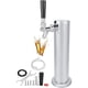 thumbnail image 1 of Torre Kegerator de flujo ajustable, torre de cerveza de un solo llave de 3 pulgadas, llave de cerveza, dispensador de cerveza de barril para bar en el hogar, piezas de acero inoxidable con línea, 1 of 7