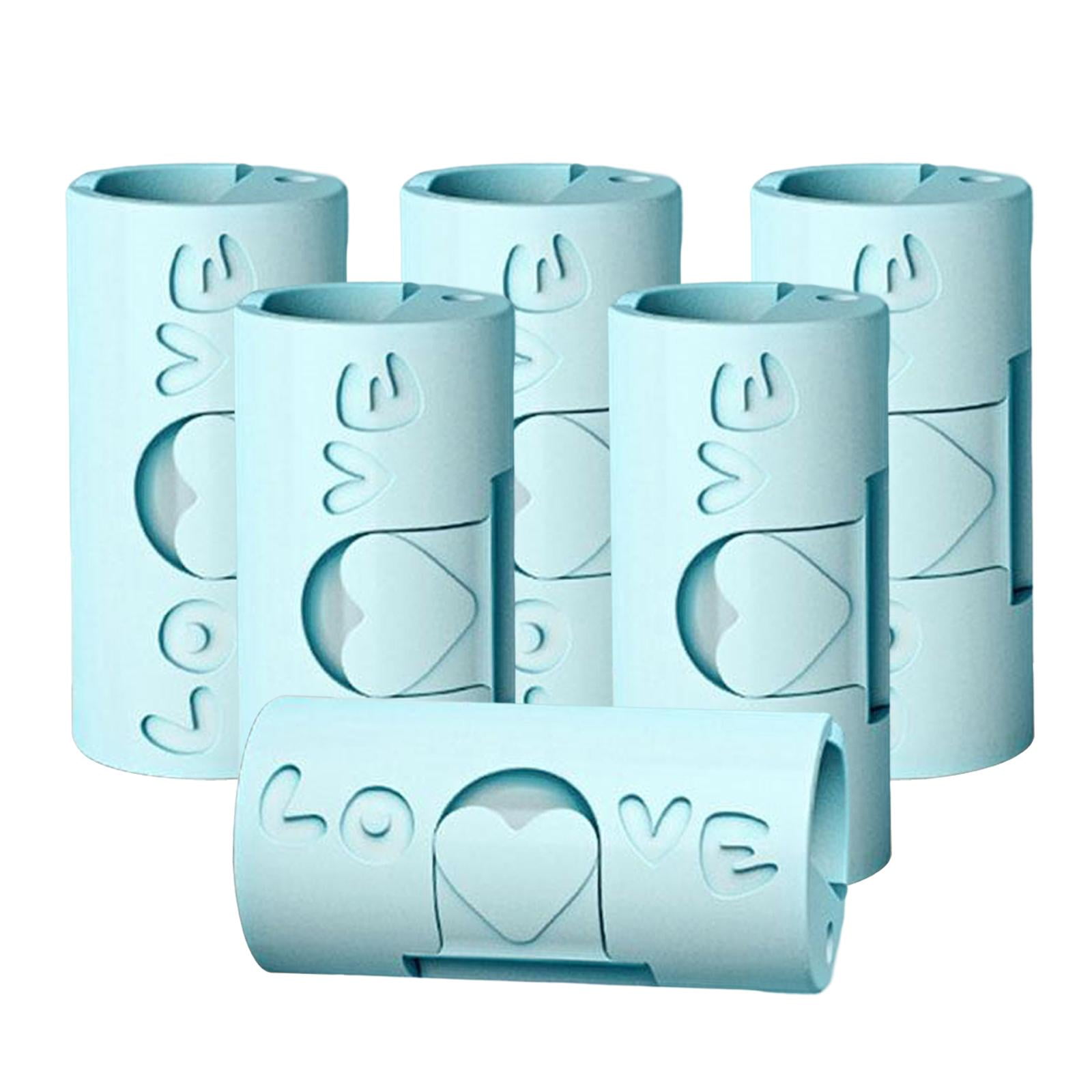 Magideal - 6 Clips Multifuncionales Para Sábanas, Clips De Almacenamiento Sin Necesidad, Sujetadores Para Fundas De Edredón Para Fijar Aperitivos, Toallas, Funda Azul