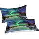 thumbnail image 2 of Northern Lights Bedding Sets Duvet Cover Aurora Borealis Bed Set Collction, 2 of 3