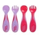 thumbnail image 1 of Pack 2 Set De Cubiertos Rosado Y Morado, 1 of 2