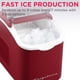 thumbnail image 4 of Máquina de hielo Frigidaire Retro Compact Bullet Ice 12 kg/día roja, 4 of 7