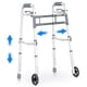 thumbnail image 1 of Walker DELOG Narrow plegable con ruedas de 5 pulgadas con cierre de gatillo, 1 of 6