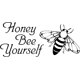 thumbnail image 1 of Decomural Honey Bee Yourself Inspirational WS-41523, 1 of 2