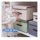 thumbnail image 4 of 6 Unidades Cajas Organizadoras De Tela Plegables Con Tapas, 4 of 4