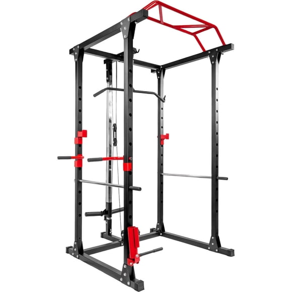 Power Rack Pull Ups Sentadillas Dominada Jaula De Potencia