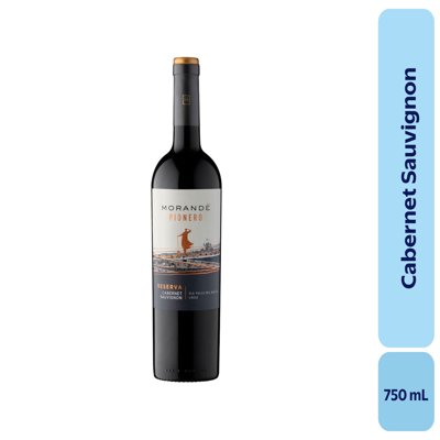 Vino Cabernet Sauvignon Botella 750 Ml Pionero