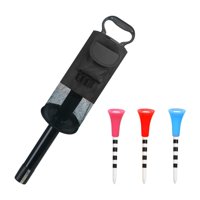 Magideal - Bolsa Para Recoger Pelotas De Golf, Bolsa Para Recuperar Pelotas De Golf Con Tees De Golf, Herramienta Para Recoger Pelotas De Golf Para Entrenamiento Negro
